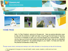 Tablet Screenshot of dowsers.net